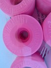 Sure Grip Pink Velvet 55mm Roller Skating Wheels  set Of 8  Original Vanathane