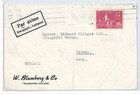Finland Air Mail 15m Cover Helsinki Gb Kent Sidcup 1946  samwells-covers yh89