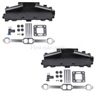 2pcs Exhaust Manifold 860246q11 For Mercruiser Marine 5 0 305 5 7 350 1983-2002