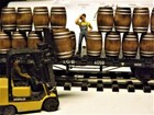 G Scale Whiskey Barrels Wine Barrels 1 24 Diorama Model Train Cargo Set Of 6