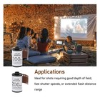 2 Roll 35mm Camera Color Film Iso 200 8 Sheets Each High Saturation Hd Camera