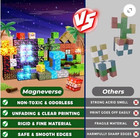 150 Pcs Minecraft Magnetic Building Blocks Set Kids Educational Construction Toy