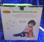 Edushape Sensory Texture Soft Puzzle Blocks 2 Sets Of 18 Pieces For 2   Years