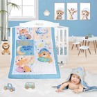  4 Piece Baby Crib Bedding Set For Boys Or Girls  Crib Set  Baby Bedding Set  