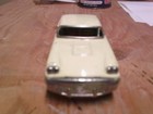 Vintage- Original 1960 s Ford Thunderbird Tin Friction 1 32 Scale- Made In Japan