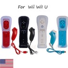 Built In Motion Plus Wii Remote   Nunchuck Controller Sets For Wii Wi U Console