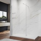 Elegant Frameless Shower Door Walk-in Shower Glass 5 16  Clear Tempered Glass