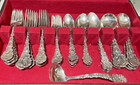 Gorham Versailles 89 Pcs Sterling Silver Flatware Set W  Serving