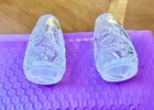 Vintage Princess House 24  Lead Crystal Salt And Pepper Shakers Set West Germany