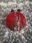 Disney Park Icons Collection 2011 Red Cinderella Castle Trading Pin