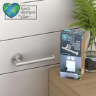 Modern Toilet Paper Holder Brushed Nickel Wall Mount Bathroom Tissue Roll Holder