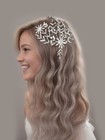 Crystal Bridal Headband  Crystal Bridal Hairpiece  Wedding Headband  Crown Tiara