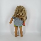 American Girl 18    Doll Blonde Hair Sleep Eyes Pleasant Company Body Outfit