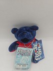 Vtg Grateful Dead Bean Bear Grate One 7  Liquid Blue Tags Le 4039 9999