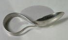 1947 Roger Bros Silver Plate Curved Baby Spoon
