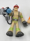 2 Fisher-price Rescue Heroes Billy Blazes firefighter Action Figures T8