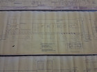 Frisco Fast Freight Train Lettering Blueprints 1920-1940 s 18 x53   12 Different