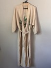 Vintage Antique Asian Silk Kimono Robe Dragon Embroidery  Unisex