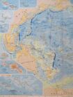 Pacific Ocean Oceania Polynesia Hawaii Tahiti Fiji 1957 Bartholomew Large Map