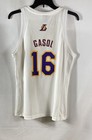 Adidas Women s Los Angeles Lakers Pau Gasol  16 White Basketball Jersey Sz L