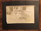 Antique Vintage Ephemera Photo Gorgeous Shot Of Mother Child And Antique Toys
