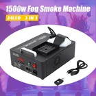 1500w Smoke Fog Led Rgb Dmx Vertical Spray Stage Light Fogger Effects Machine