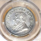 1897 2 1 2 Shillings Pcgs Xf 45 Boer Era Kruger South Africa Zar Certified Coin