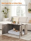 Feandrea Cat Litter Box Enclosure  Litter Box Furniture Hidden-zengb