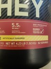 Optimum Gold Standard Whey Protein Powder  french Vanilla Cream  4 23lb 2 2028