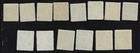 Jordan 1952 King Abdullah Set Of 14 With New Currancy Ovpt Mint Nh Except 500 Mi