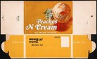 Vintage Box Engelhardts Ice Cream Peaches N Cream Bay City Michigan Unused Cond
