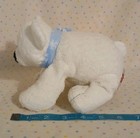 Ty 2007 Pluffies Chills Teddy Polar Bear White Stuffed Animal Beanbag Plush 8 