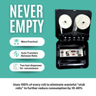 Touchless Wall-mounted Toilet Paper Dispenser For Bath Tissue For Commercial Use