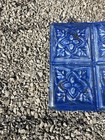 Antique Metal Tin Ceiling Tile 24    X 24  Salvaged Vintage 