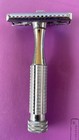 Vintage Gem Jewel Single Edge Safety Razor British Made Heavy Head Nos 5 Blade P