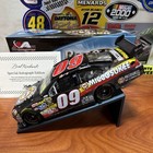 First Cup Win  Brad Keselowski  09 Miccosukee Talladega Win Autographed coa 1 24