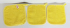 Vtg 1970   s Cannon Sears Merry Mushroom Potholders Set Of 3 Yellow Kitchen Decor