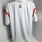 Cfl Football British Columbia Bc Lions Polo Shirt Xl Reebok Playdry White