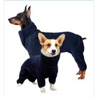 Dog Hoodie Pet puppy Warm Fleece Jumpsuit Jacket coat sweater vest Clothing