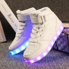Led Shoes For Kids Usb Charging Light Up Sneakers Adults Boys Girls Glowing Shoe