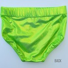 Pro Grade Wrestling Solid Neon Green Wrestling Trunks Tights Gear Shorts S m l x