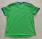 Seattle Sounders Fc 22 23 Home Adidas Authentic Soccer Jersey Mls Men Sz 2xl New