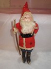 Vintage Santa Figure Celluloid Face 7 1 2 