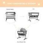 Baby Bassinet Bed Side Bedside Sleeper Infant Foldable Portable Crib Adjustable