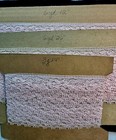 Lot Of Vintage Pink Lace Trim 19 Yards Total Unused Cut Lengths