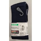 Franklin Youth Medium Baseball Socks Navy White Athletic Kids Shoe Size 2-5