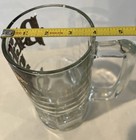 Vintage 5 Cent Stein Glass Beer Mug With Gold Lettering 8    Large