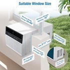 8100btu  sacc  Window Air Conditioner  Energy-saving Window Ac Unit 350 Sq  Ft