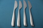Lauffer Design 2 Dinner Knives  set Of 4  Satin Stainless Germany 7 3 4 