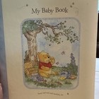 Vintage Disney Winnie The Pooh Dreaming Of Hunny Bound Photo Baby Memory Book